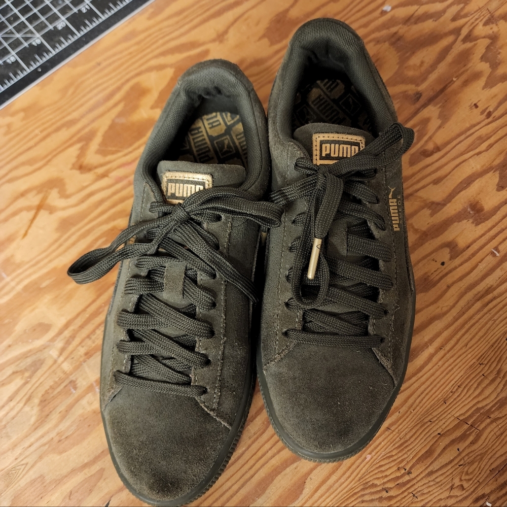 Puma Suede Foil Sneakers